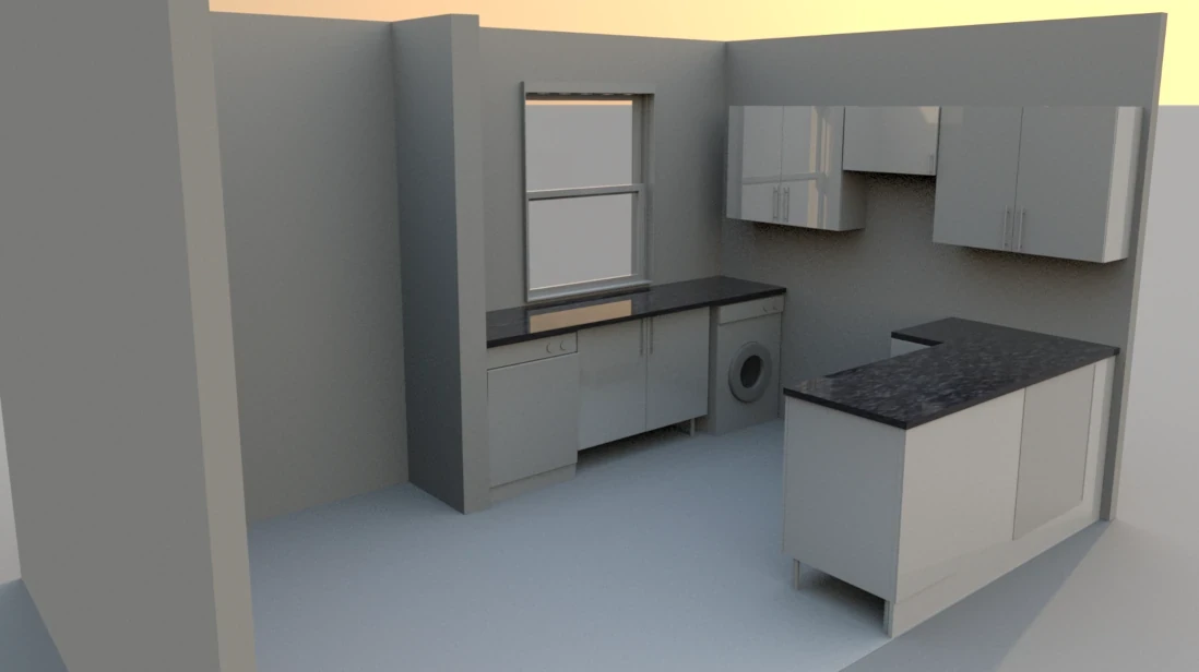 3D Kitchen Design Pretoria